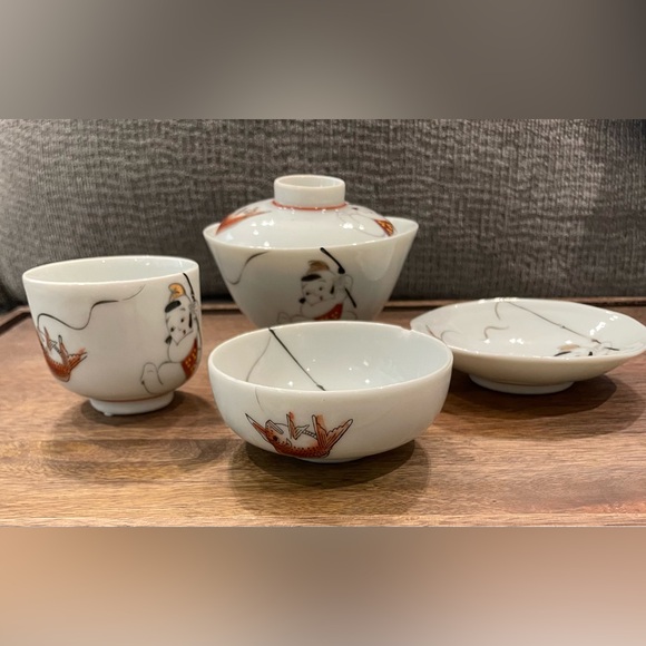 Vintage 5 Piece Tachiyoshi Set - Picture 1 of 7